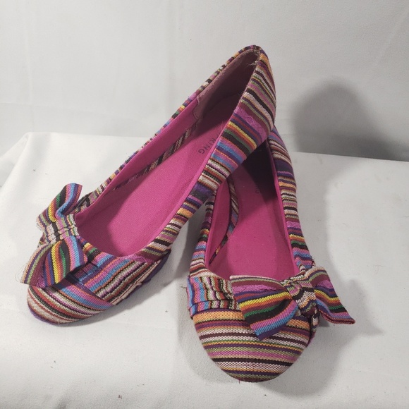 Call It Spring Shoes - 🤑Call it Spring Multi Stripe Flats Size 6🤑